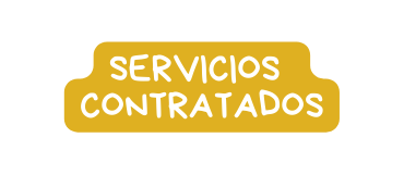 servicios contratados